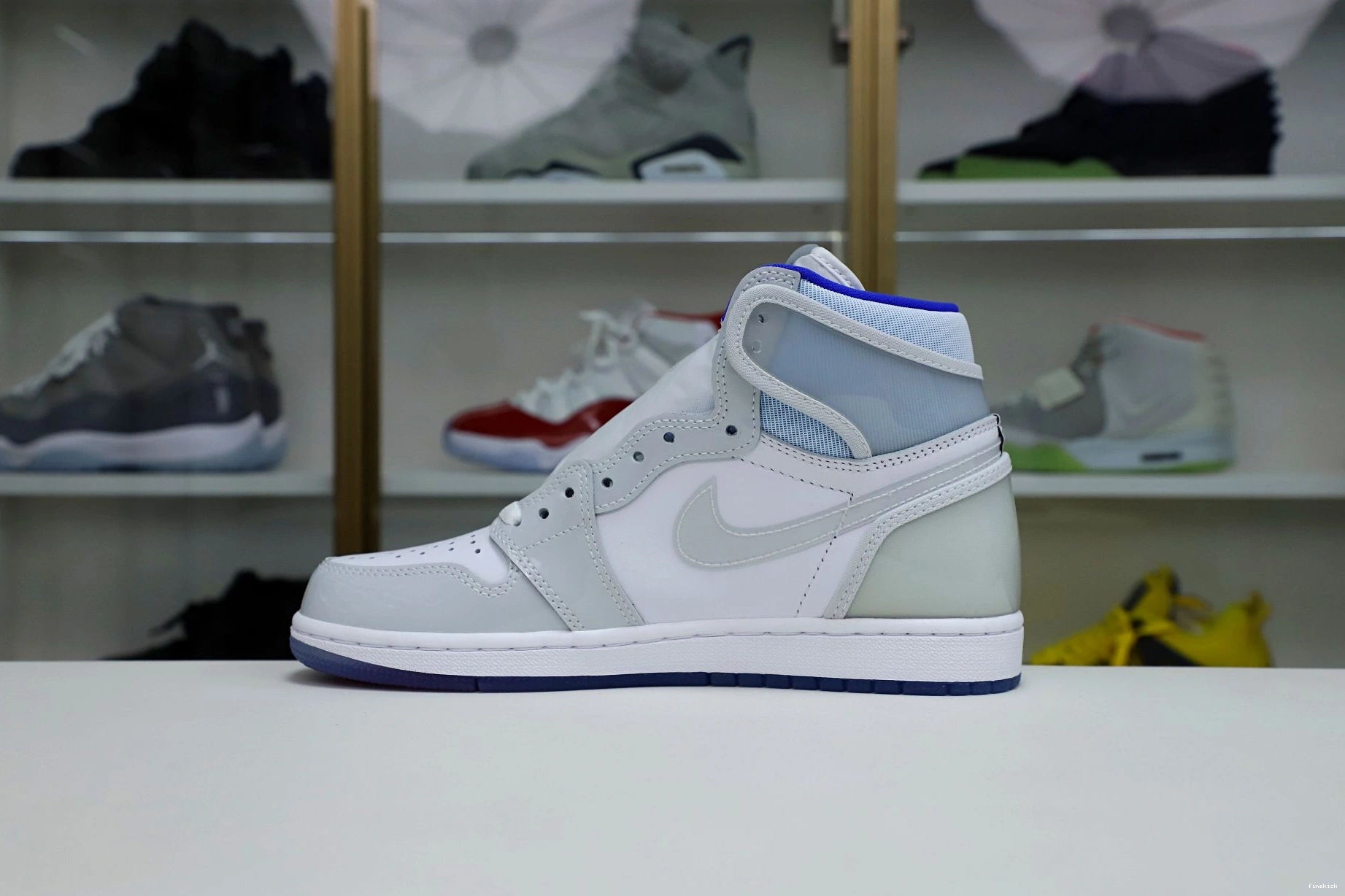 AIR JORDAN 1 'RACER BLUE' ZOOM HIGH 0713